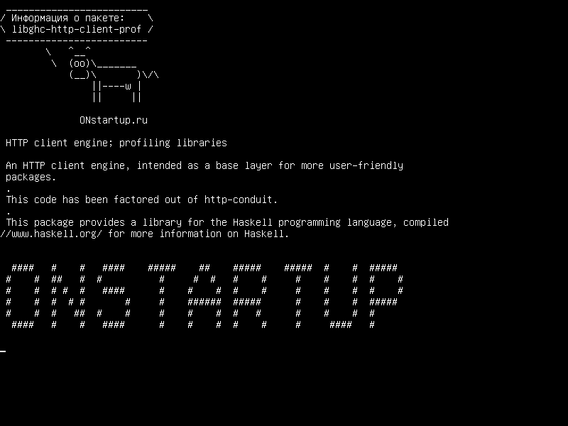 libghc-http-client-prof — Клиентский движок HTTP; профилирующие библиотеки