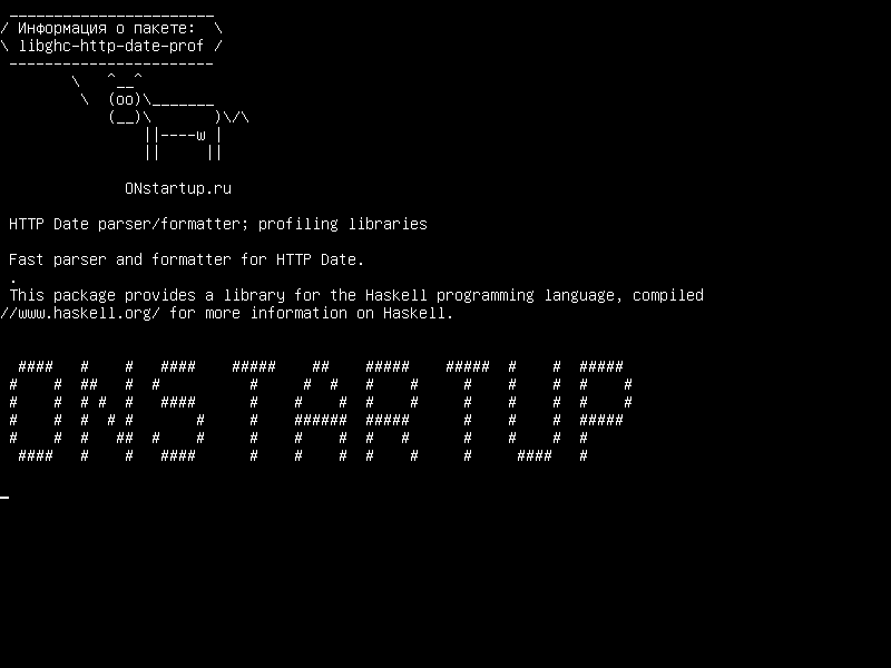 libghc-http-date-prof — HTTP Date parser/formatter; профилирующие библиотеки
