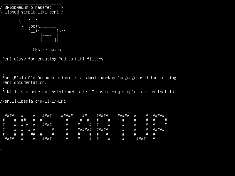 libpod-simple-wiki-perl — Класс Perl для создания фильтров Pod для Wiki