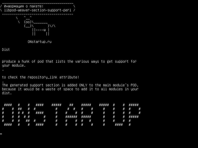 libpod-weaver-section-support-perl — Добавьте раздел ПОДДЕРЖКИ на ваш POD