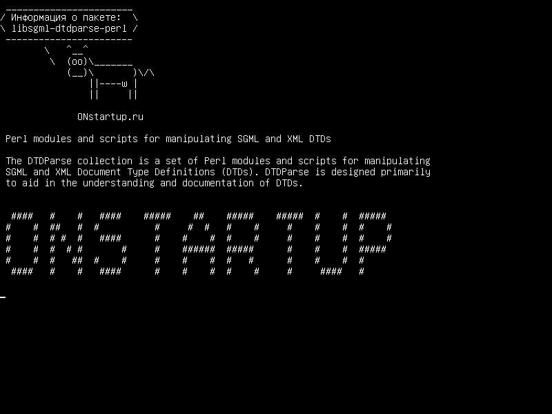 libsgml-dtdparse-perl — Модули и скрипты Perl для управления SGML и XML DTD