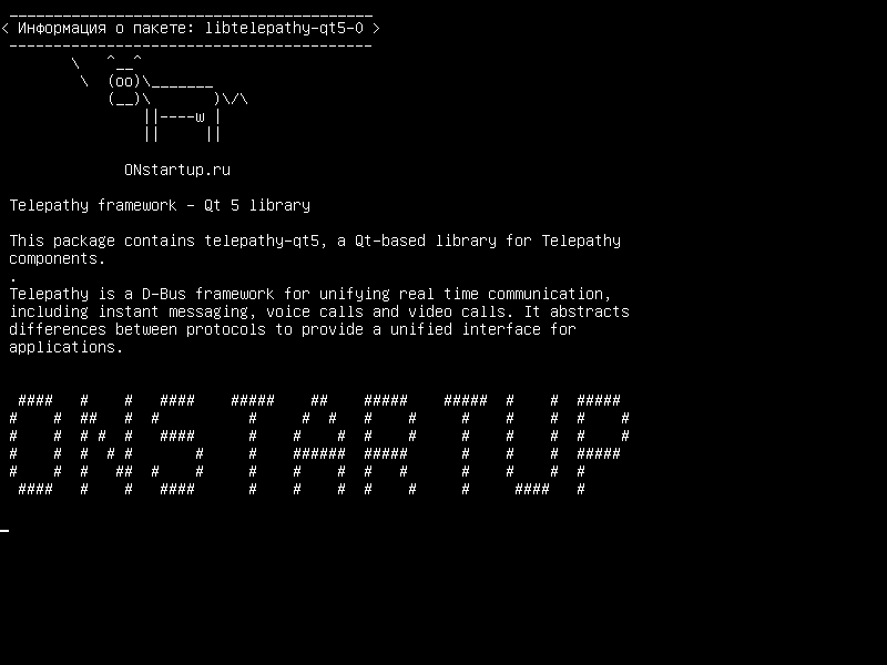 libtelepathy-qt5-0 — Телепатия - библиотека Qt 5