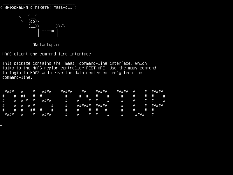 maas-cli — Клиентский интерфейс MAAS и интерфейс командной строки