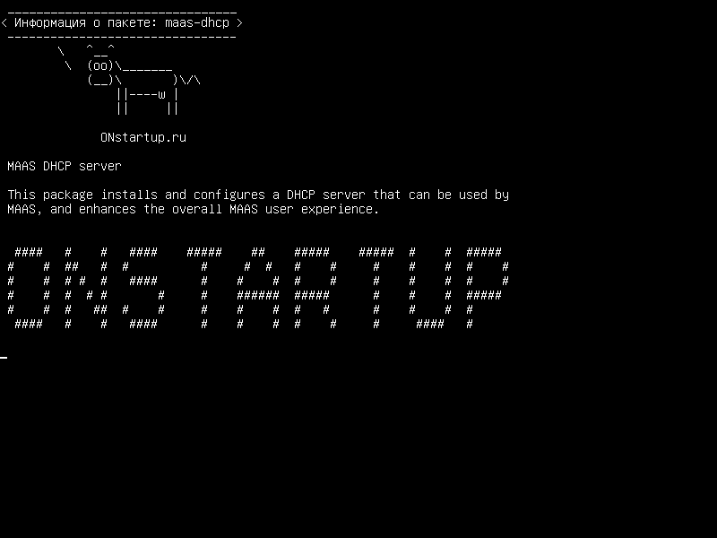 maas-dhcp — Сервер DHAS DHCP