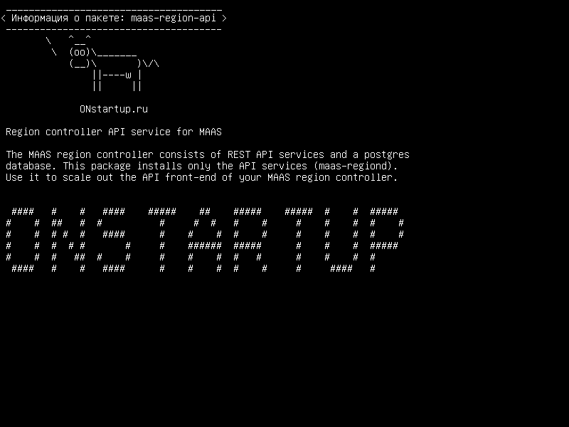 maas-region-api — Служба API-контроллера региона для MAAS