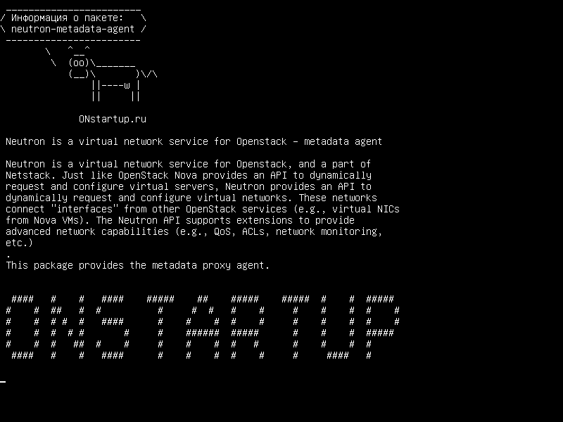 neutron-metadata-agent — Служба виртуальной сети OpenStack - агент метаданных