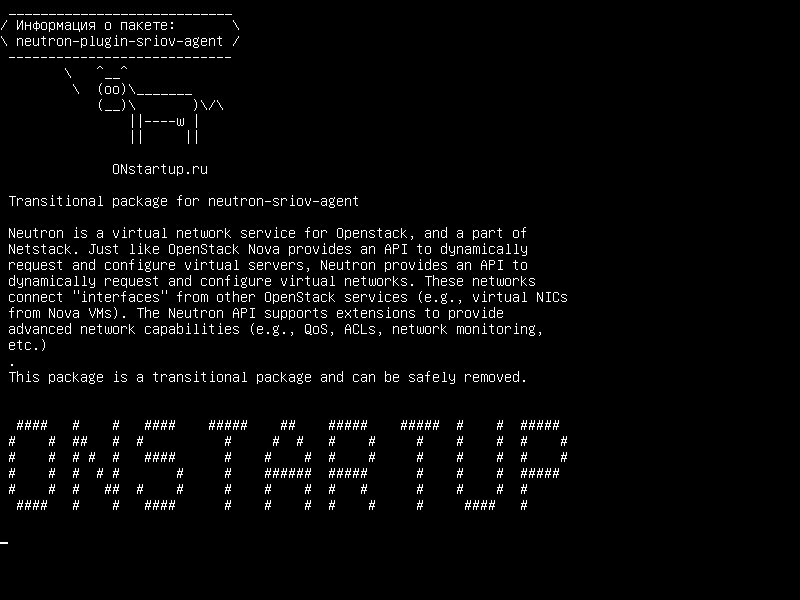 neutron-plugin-sriov-agent — Переходный пакет для нейтрон-шриов-агентов