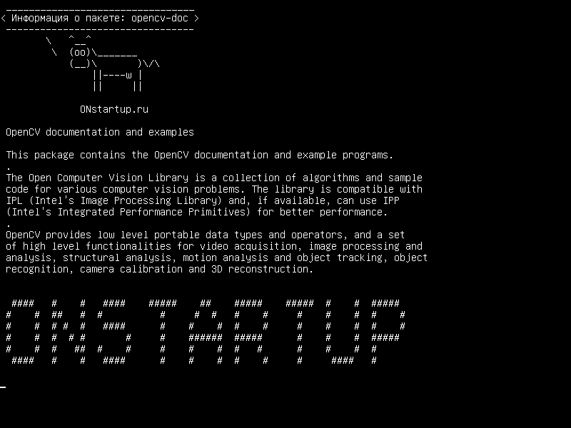 opencv-doc — Документация и примеры OpenCV
