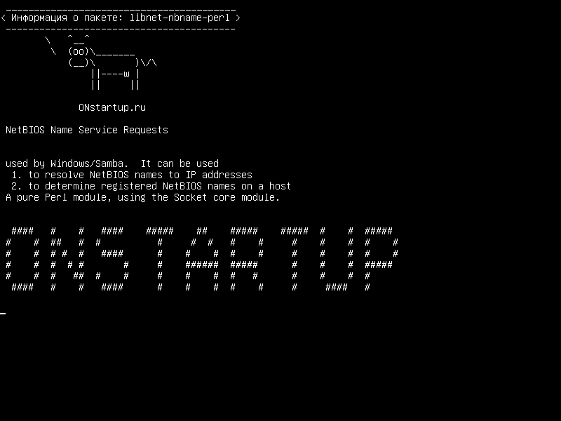 libnet-nbname-perl — Запросы имен NetBIOS