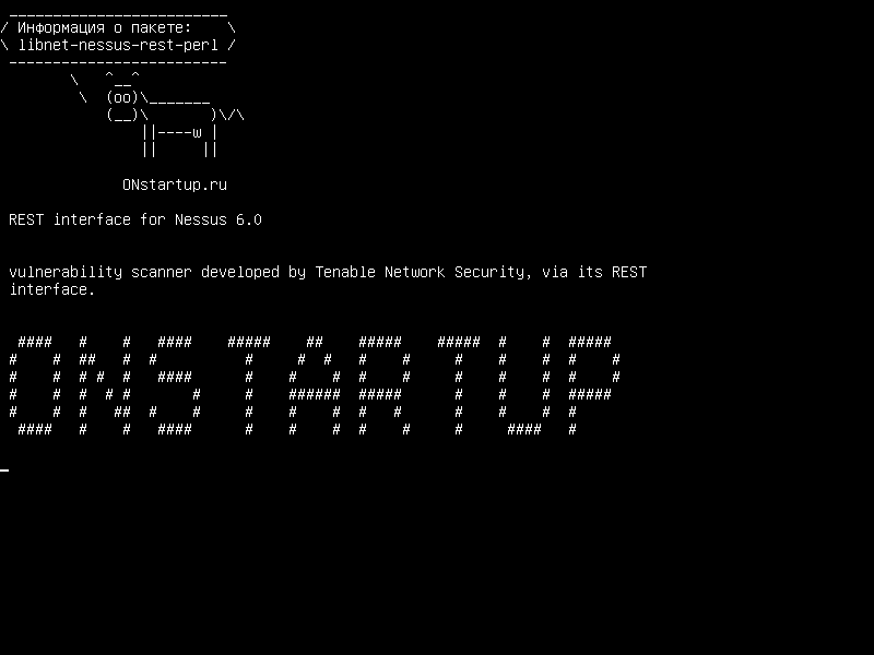 libnet-nessus-rest-perl — Интерфейс REST для Nessus 6.0