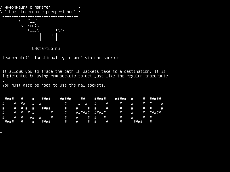 libnet-traceroute-pureperl-perl — traceroute (1) функциональность в perl через сырые сокеты