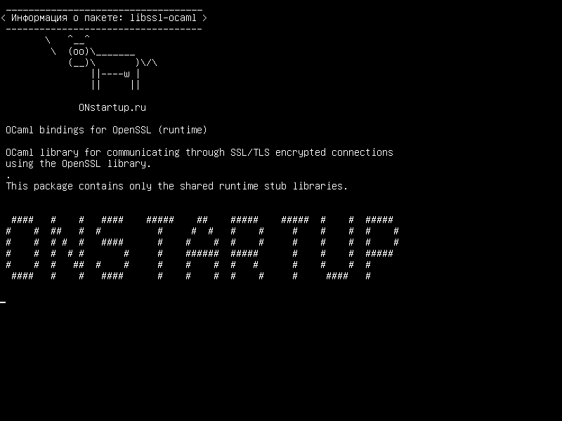 libssl-ocaml — Привязки OCaml для OpenSSL (время выполнения)