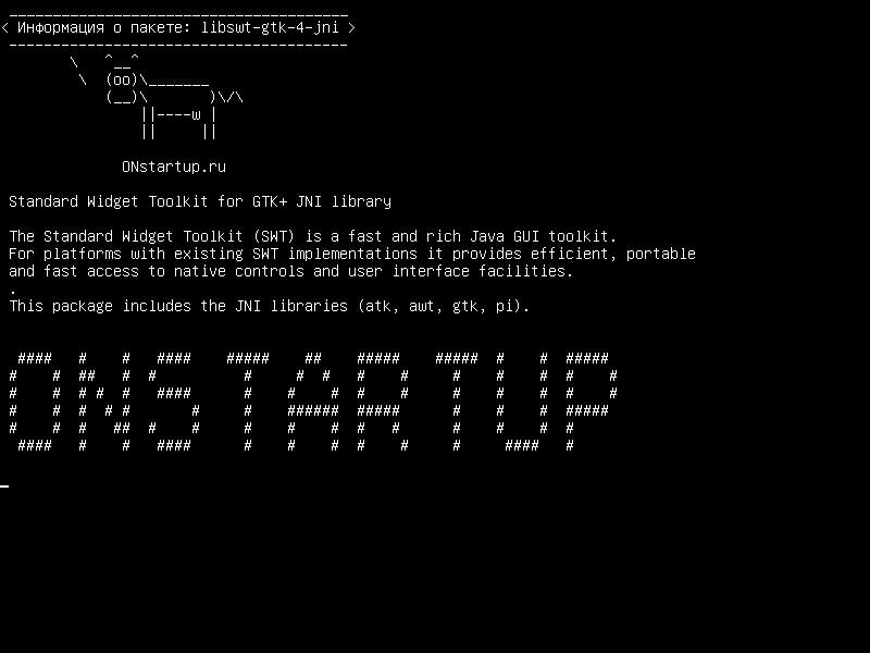 libswt-gtk-4-jni — Стандартный набор виджета для библиотеки GTK+ JNI