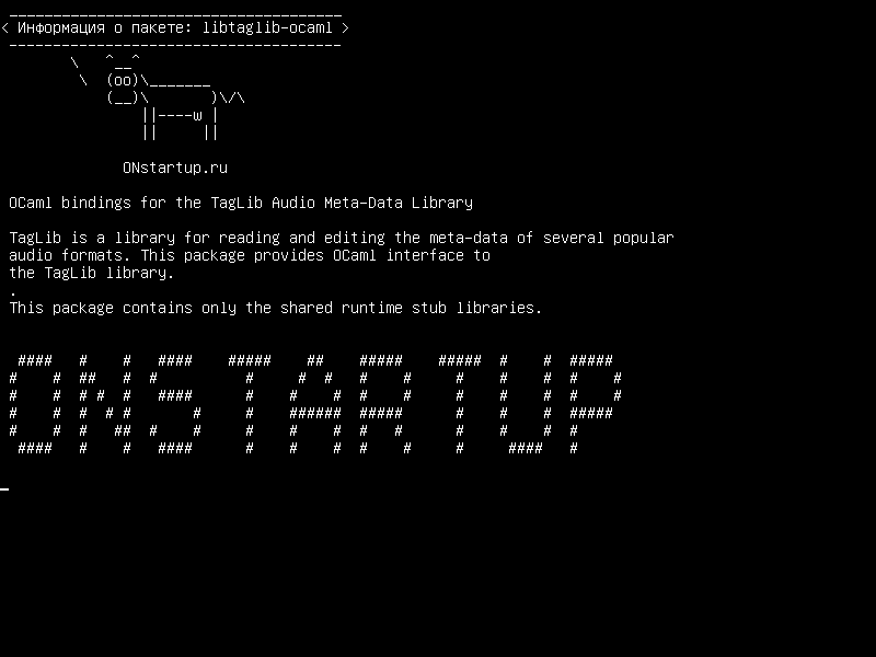 libtaglib-ocaml — Связывание OCaml для библиотеки метаданных Audio TagLib