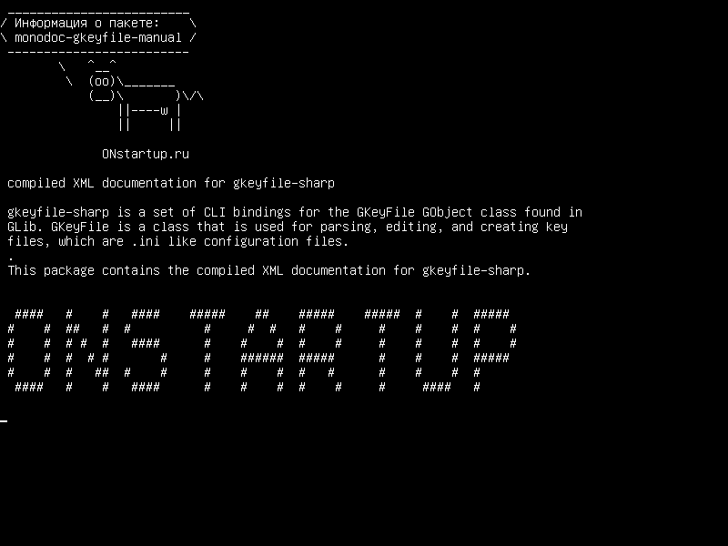 monodoc-gkeyfile-manual — скомпилированная XML-документация для gkeyfile-sharp
