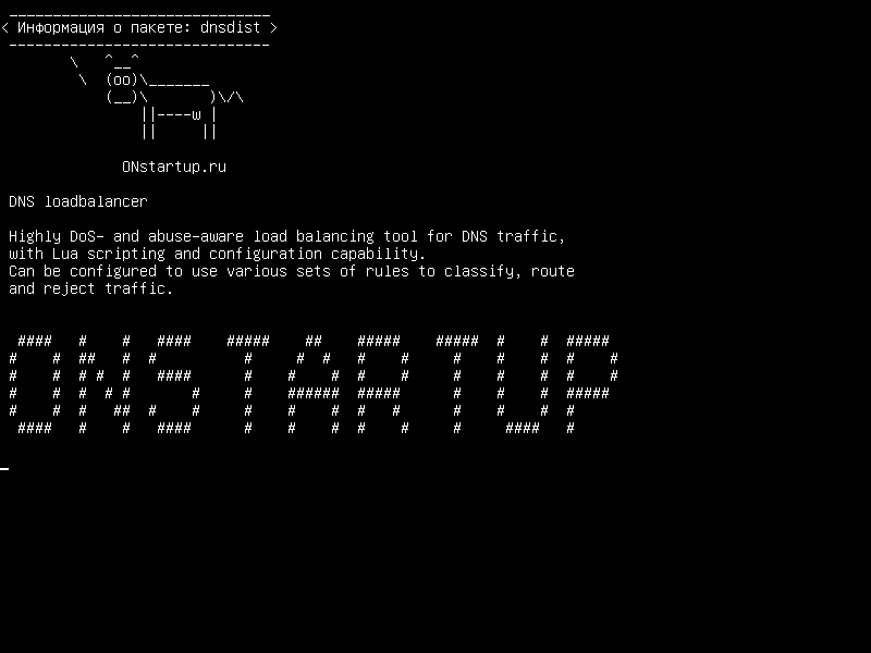 dnsdist — DNS loadbalancer