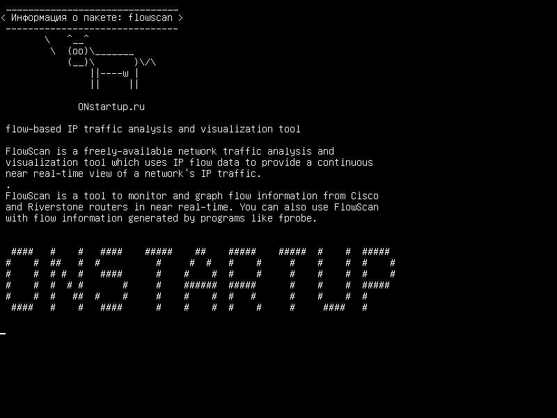 flowscan — средство анализа и визуализации трафика на основе потока