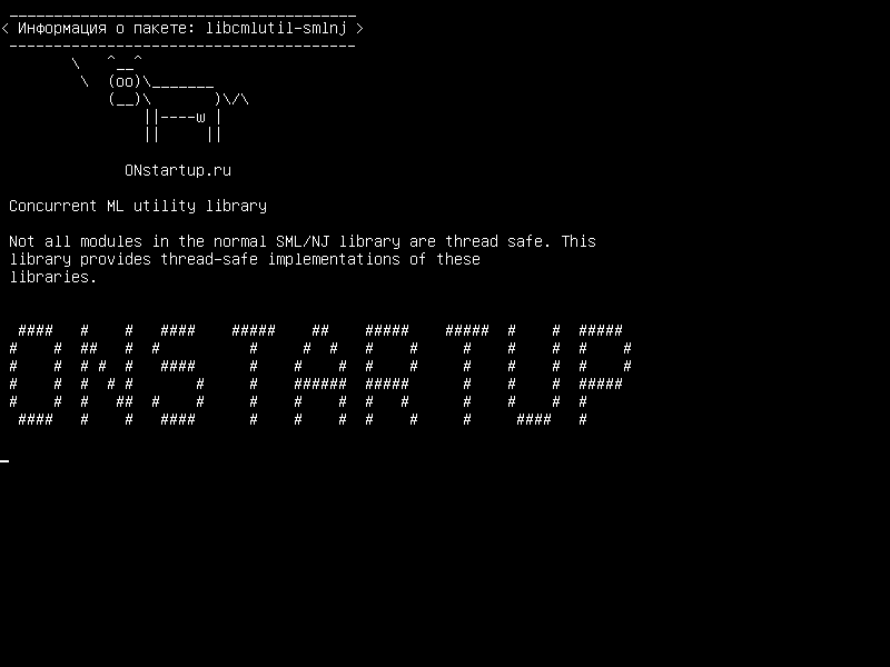libcmlutil-smlnj — Совместная библиотека утилиты ML