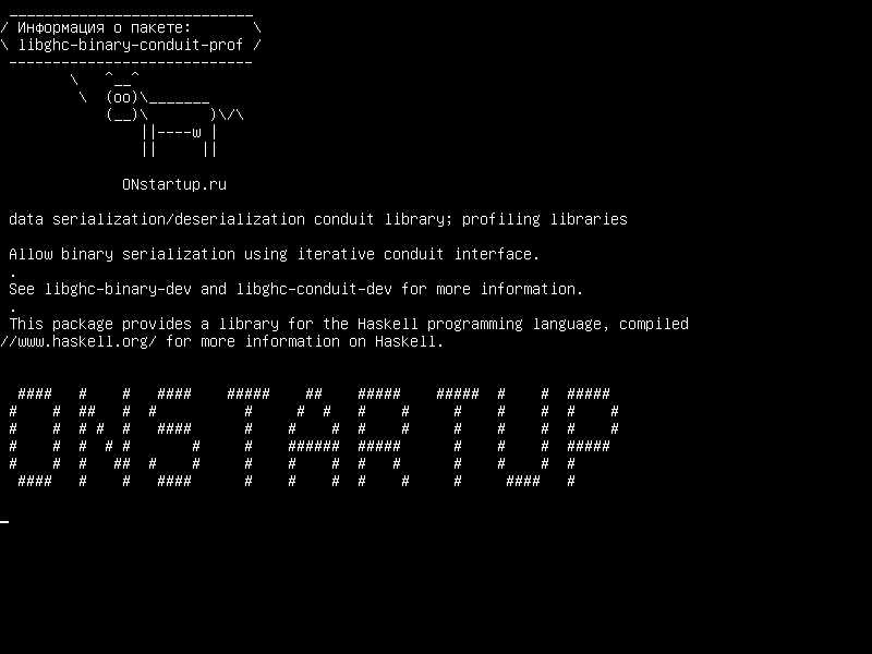 libghc-binary-conduit-prof — библиотека сериализации данных / десериализации; профилирующие библиотеки