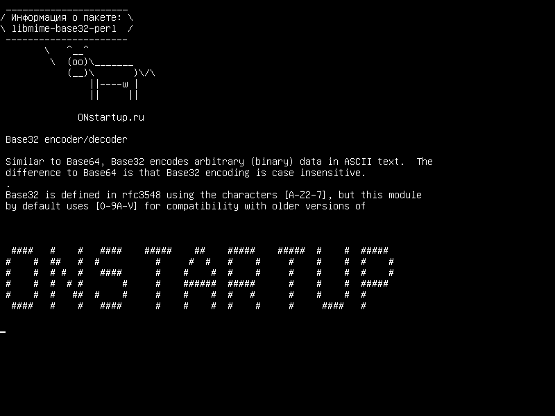 libmime-base32-perl — Base32 encoder/decoder