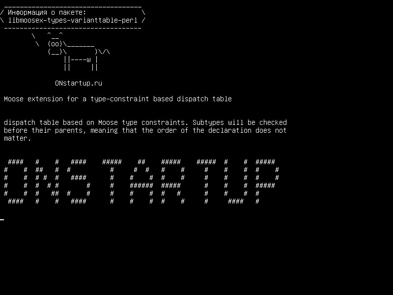 libmoosex-types-varianttable-perl — Расширение Moose для таблицы отправки на основе ограничения типа