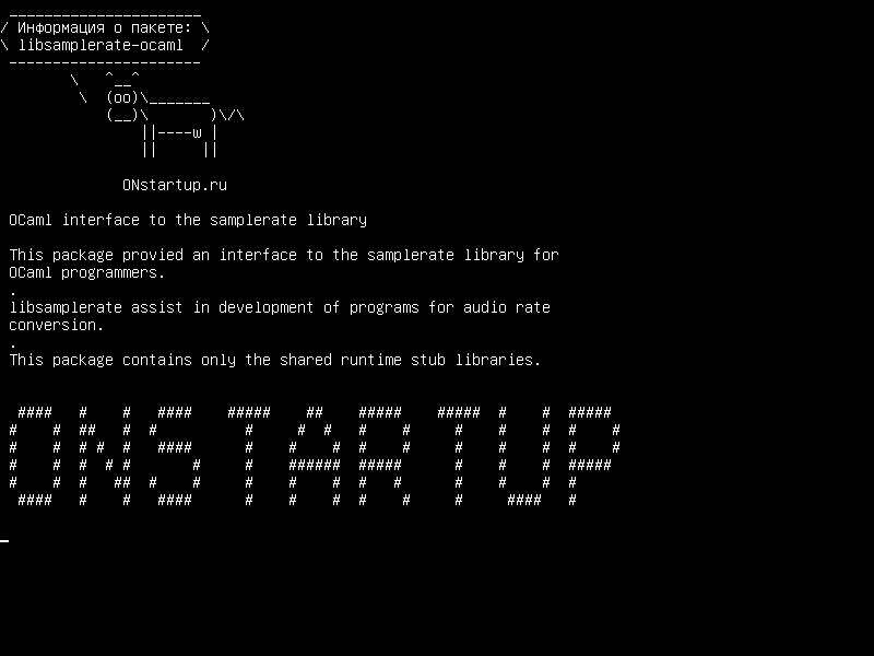 libsamplerate-ocaml — Интерфейс OCaml для библиотеки выборки