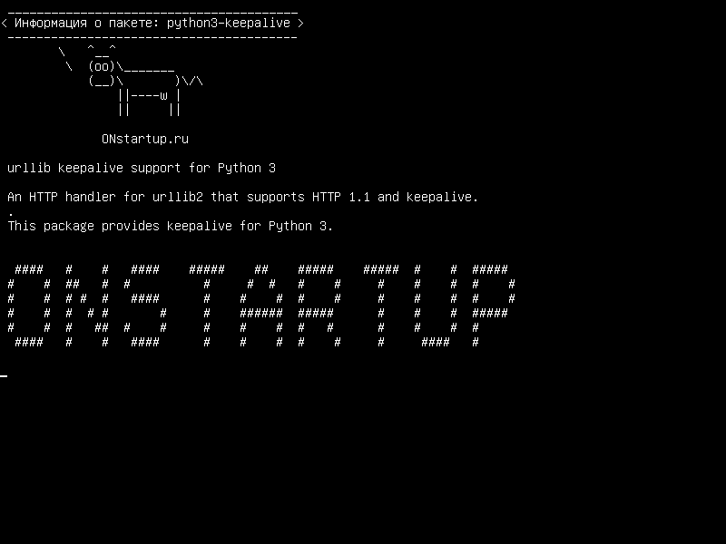 python3-keepalive — Поддержка urlib keepalive для Python 3