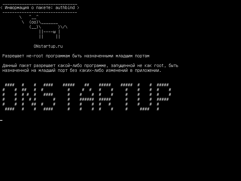 authbind — Позволяет программам, не поддерживающим root, привязывать () к низким портам