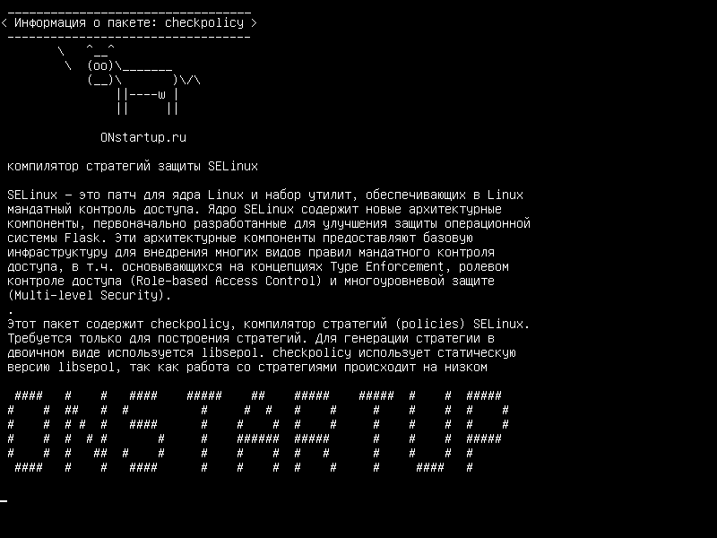 checkpolicy — Компилятор политики SELinux
