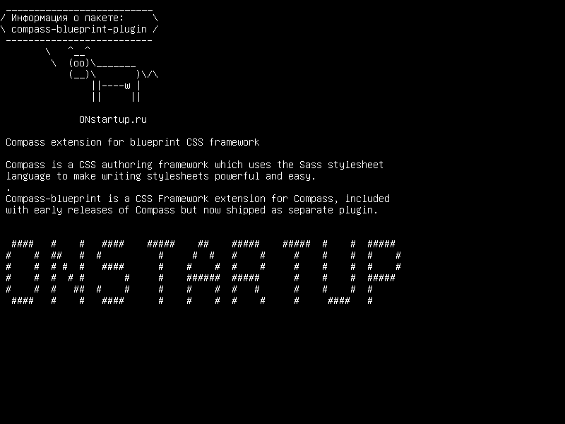 compass-blueprint-plugin — Расширение компаса для фреймворк CSS