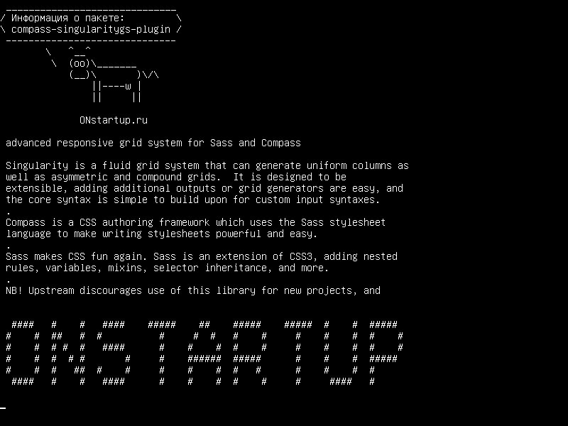 compass-singularitygs-plugin — расширенная чувствительная сетчатая система для Sass and Compass