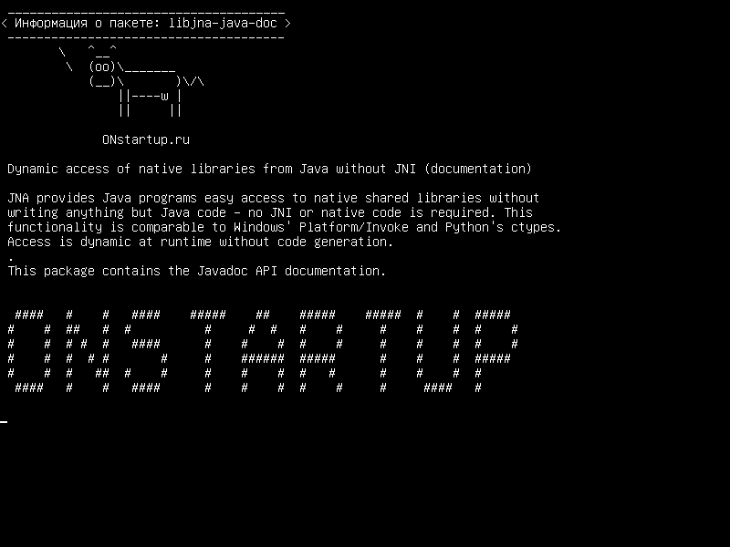 libjna-java-doc — Динамический доступ к родным библиотекам с Java без JNI (документация)