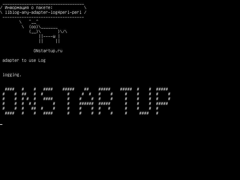 liblog-any-adapter-log4perl-perl — адаптер для использования Log :: Log4perl с Log :: Any