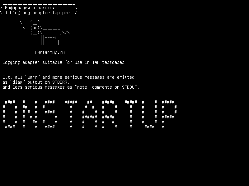 liblog-any-adapter-tap-perl — адаптер для регистрации, подходящий для использования в тестах TAP