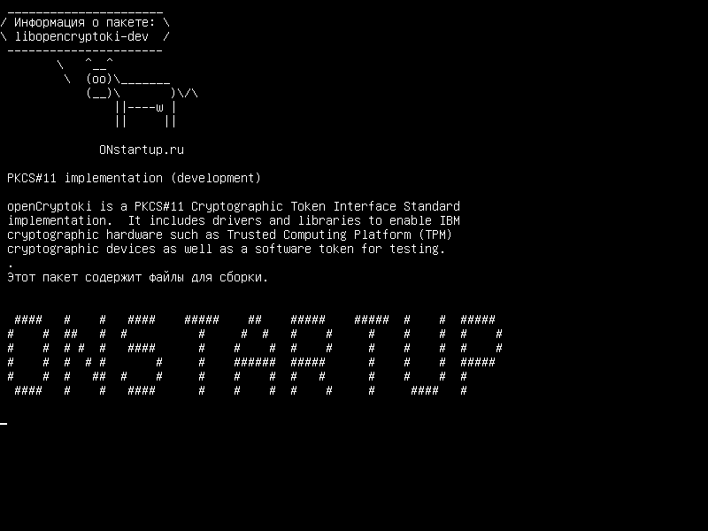 libopencryptoki-dev — Внедрение PKCS # 11 (разработка)