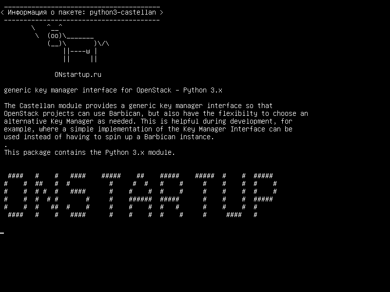 python3-castellan — общий интерфейс менеджера ключей для OpenStack - Python 3.x