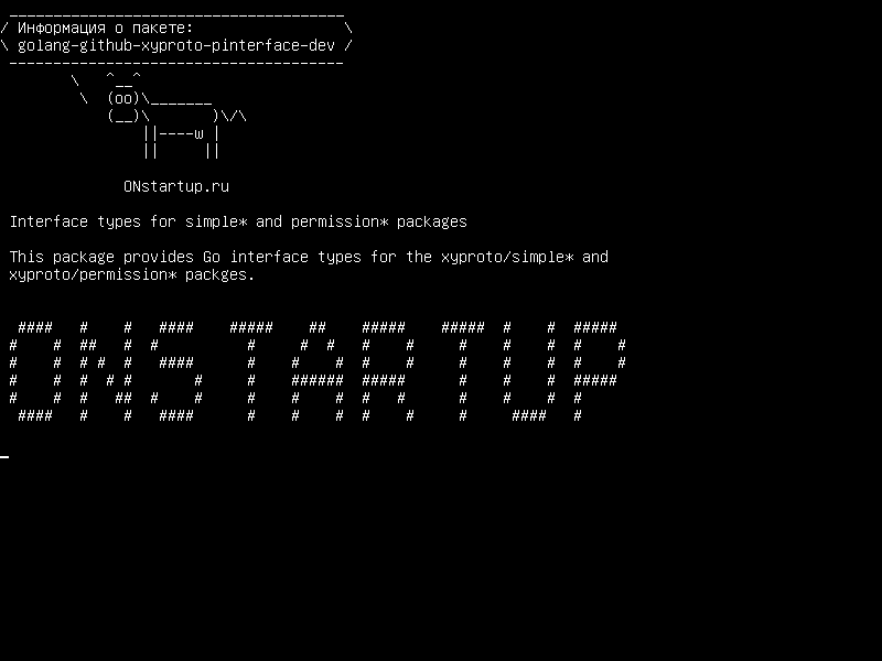 golang-github-xyproto-pinterface-dev — Типы интерфейсов для простых * и разрешений * пакетов
