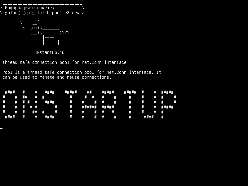 golang-gopkg-fatih-pool.v2-dev — потоковый безопасный пул соединений для net.Conn interface