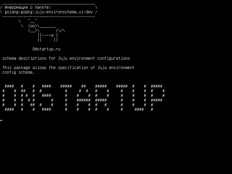 golang-gopkg-juju-environschema.v1-dev — описания схем для конфигураций среды Juju