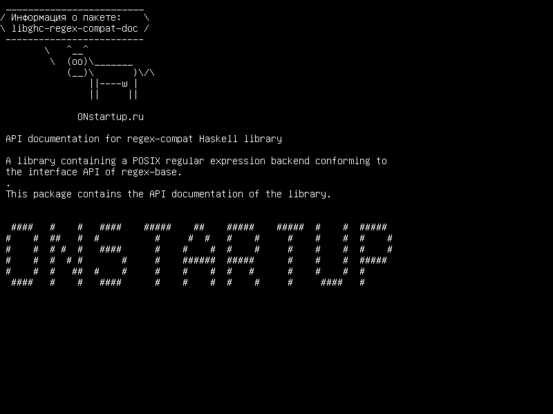 libghc-regex-compat-doc — Документация API для библиотеки регулярных выражений Haskell
