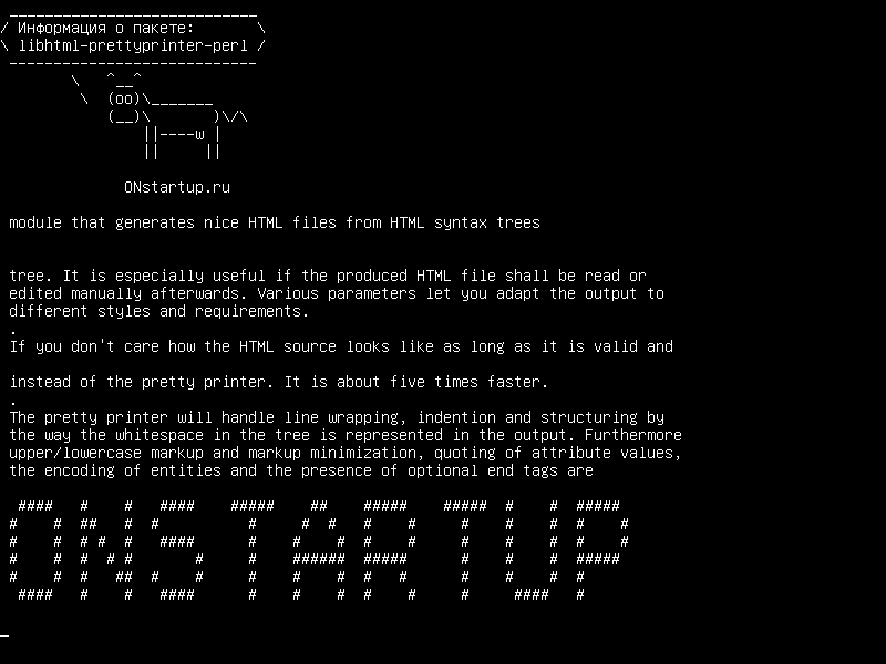 libhtml-prettyprinter-perl — модуль, который генерирует хорошие HTML-файлы из синтаксических деревьев HTML