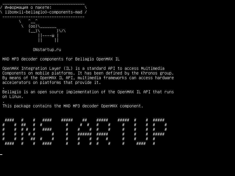 libomxil-bellagio0-components-mad — Компоненты MAD MP3 для Bellagio OpenMAX IL