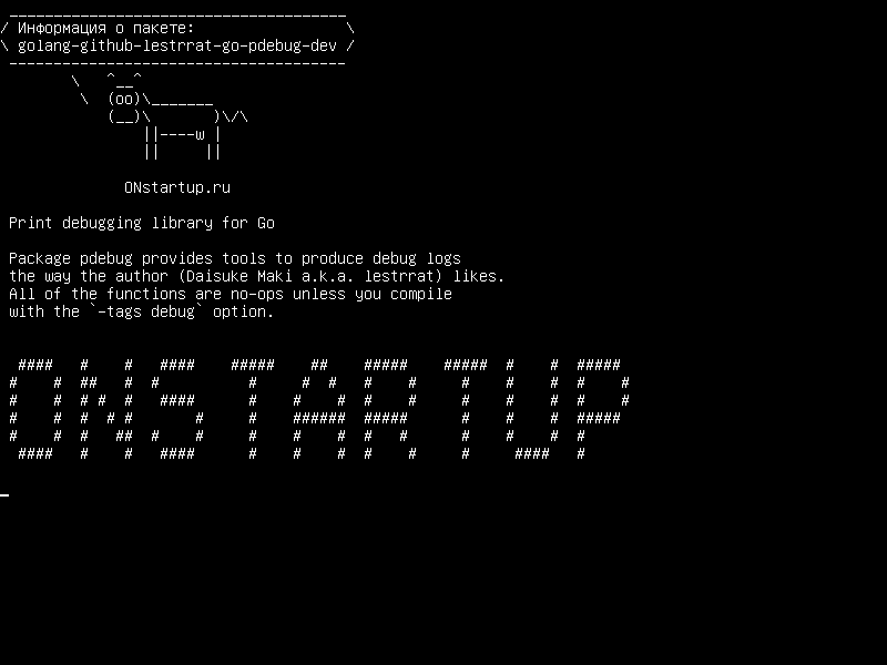 golang-github-lestrrat-go-pdebug-dev — Отпечатать библиотеку отладки для Go