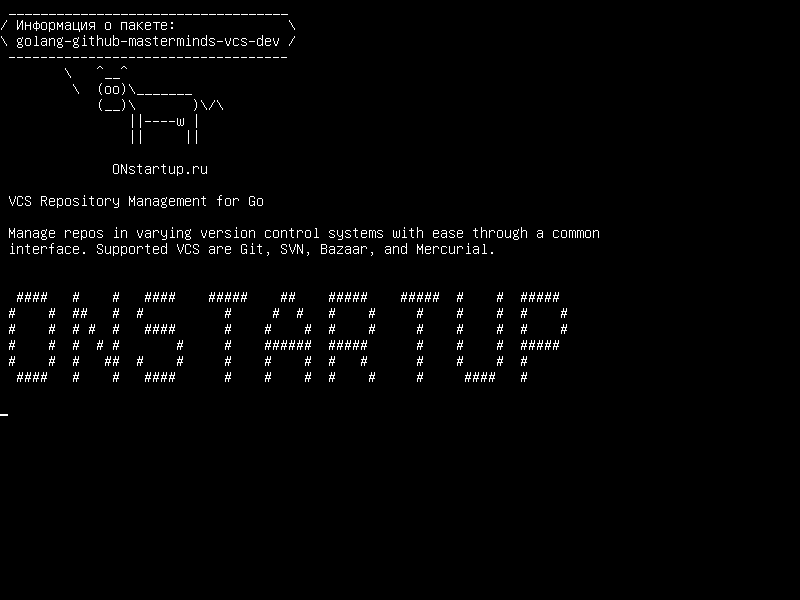 golang-github-masterminds-vcs-dev — Управление хранилищем VCS для Go