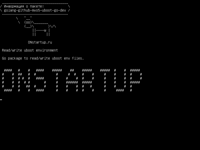 golang-github-mvo5-uboot-go-dev — Read/write uboot environment