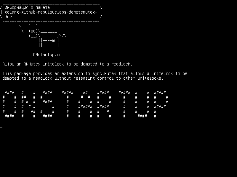 golang-github-nebulouslabs-demotemutex-dev — Разрешить использование RWMutex для записи в режиме чтения.