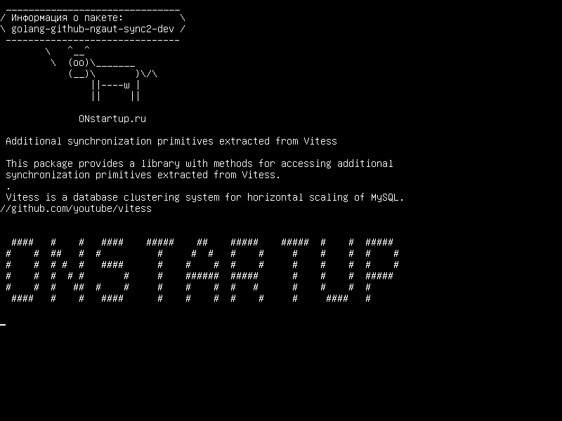 golang-github-ngaut-sync2-dev — Дополнительные примитивы синхронизации, извлеченные из Vitess