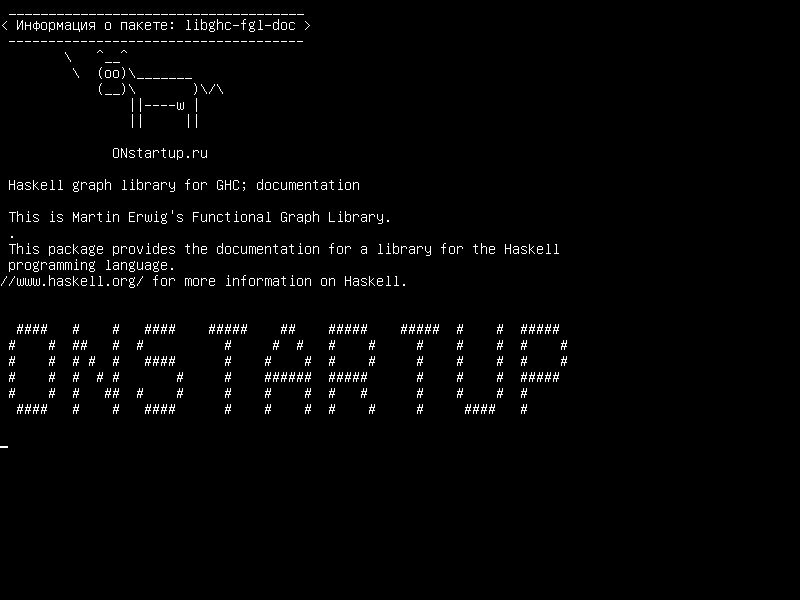 libghc-fgl-doc — Графовая библиотека Haskell для GHC; документация