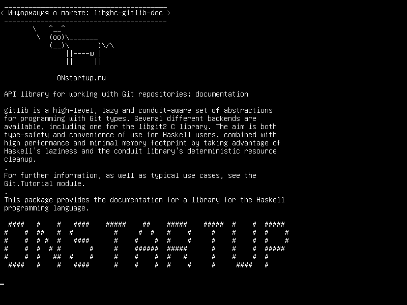 libghc-gitlib-doc — Библиотека API для работы с репозиториями Git; документация