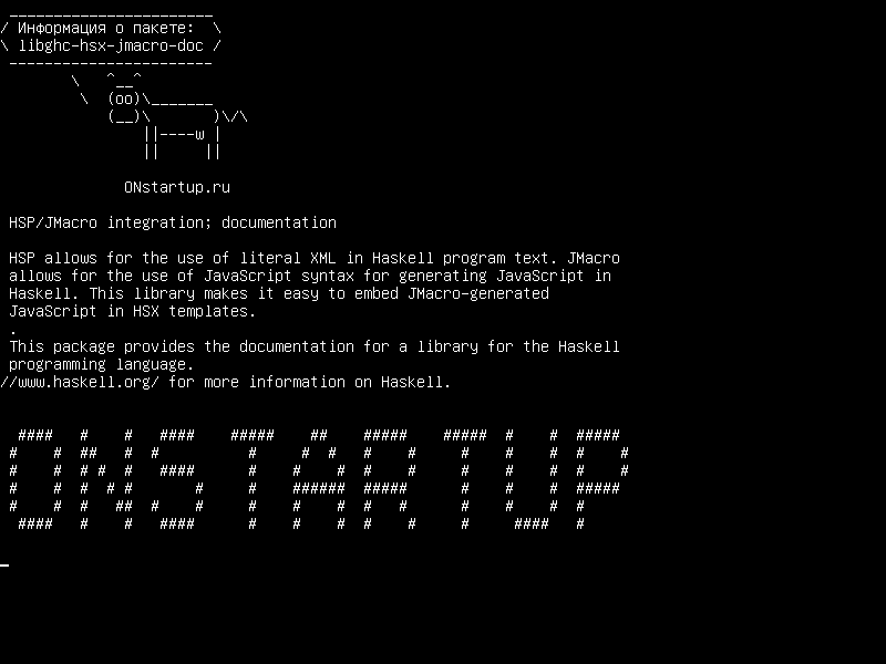 libghc-hsx-jmacro-doc — Интеграция HSP / JMacro; документация
